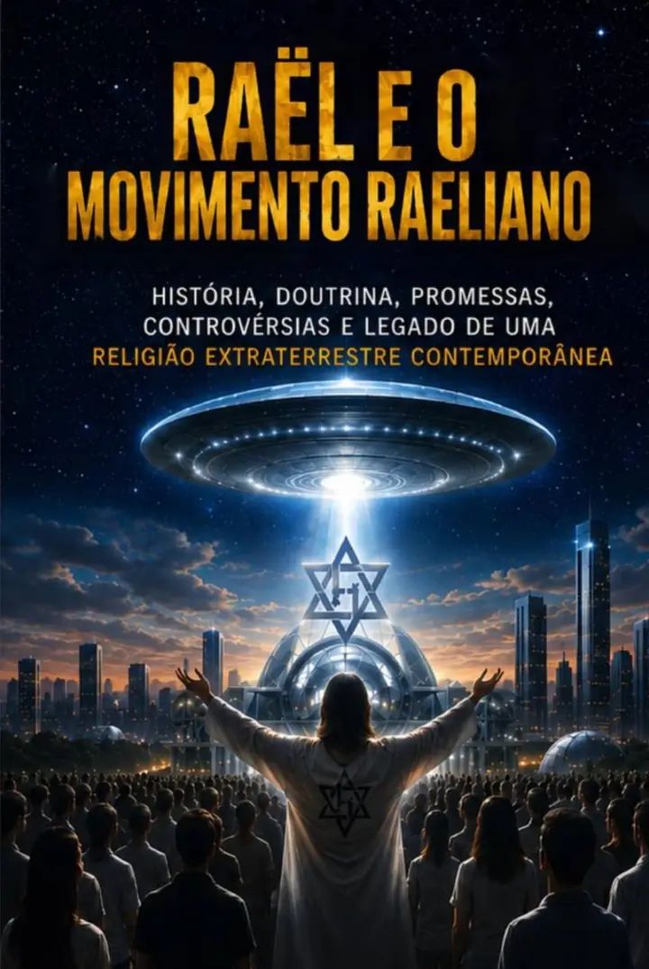 Capa do livro Raël e o Movimento Raeliano